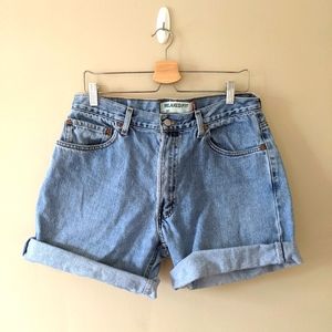 Levi's high waisted shorts